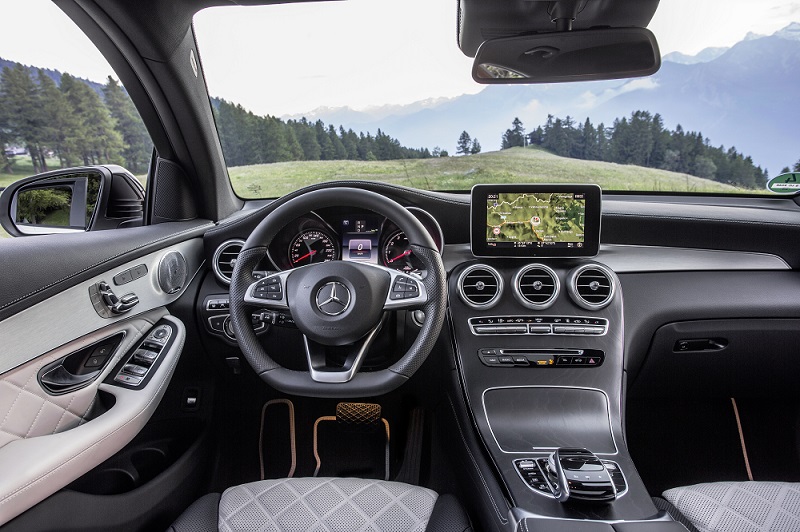 Mercedes-Benz GLC 350 e Coupé (C253), Press Test Drive Turin 2016