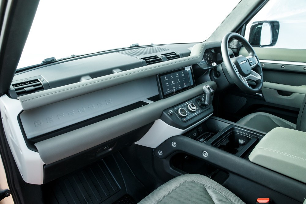 Land Rover Defender interior LexpressCars 7
